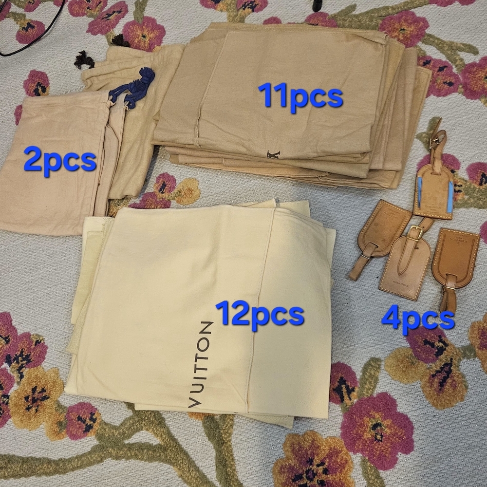 Louis Vuitton Dust Bags and Tags Set